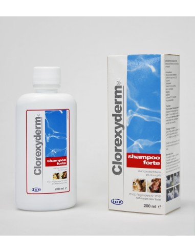 ICF Clorexyderm Shampoo Forte 200 ml