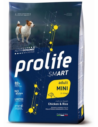 Prolife Smart   Mini Pollo e Riso - 7 kg