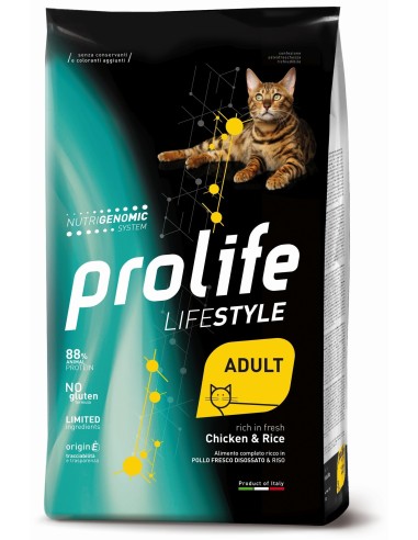 Prolife Cat Lifestyle   Pollo e Riso - 0,4kg