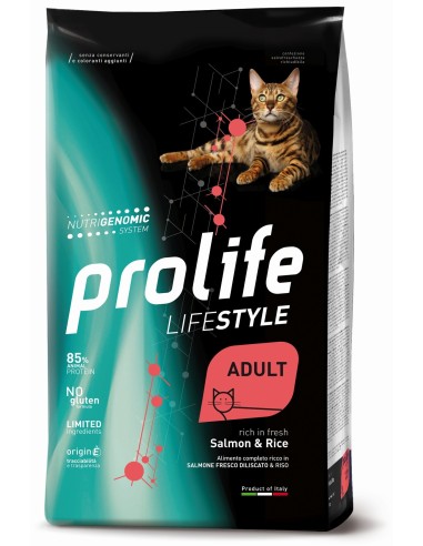 Prolife Cat Lifestyle   Salmone e Riso - 0,4kg