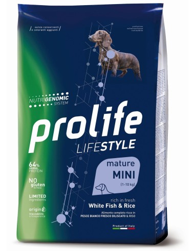 Prolife Lifestyle Mature Mini Pesce Bianco e Patate - 0,6kg