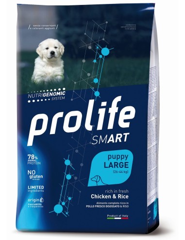 Prolife Smart Puppy Large Pollo e Riso - 10kg