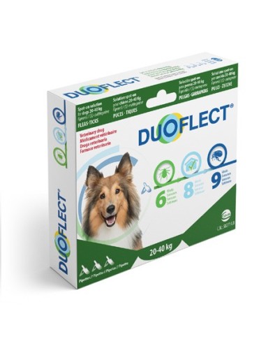 Duoflect Spot On per Cani 20-40kg 3 pipette