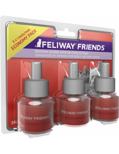 Feliway FRIENDS 3 Ricariche da 48 ml - Formato Convenienza