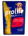 Prolife Multitaste Dog   All Breeds Manzo e Vitello con Patate - wet 300 gr