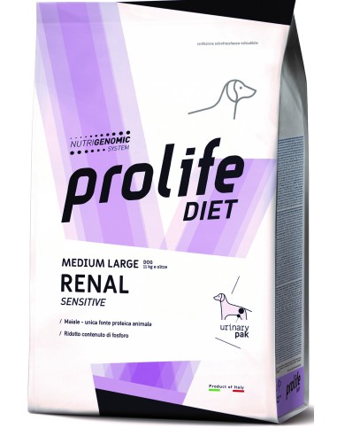 Prolife Dog Renal M/L Dry Sens. - 2 kg NEW