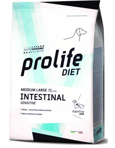 Prolife Dog Intestinal M/L Dry - 8 kg  NEW