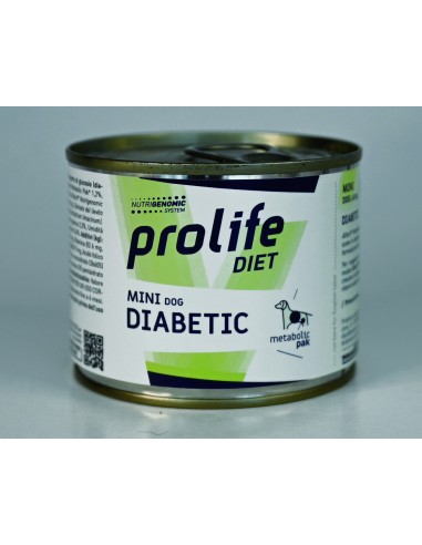 Prolife Dog Vet Diabetic Mini - 200gr NEW