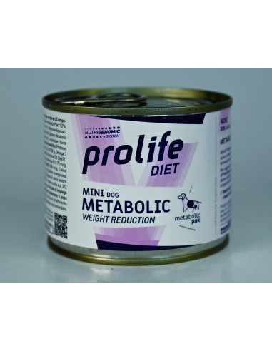 Prolife Dog Vet Metabolic Mini - 200gr NEW